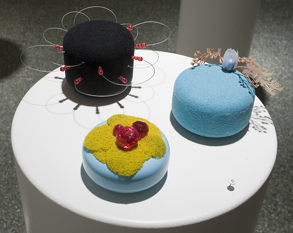 portrait lures, installation detail