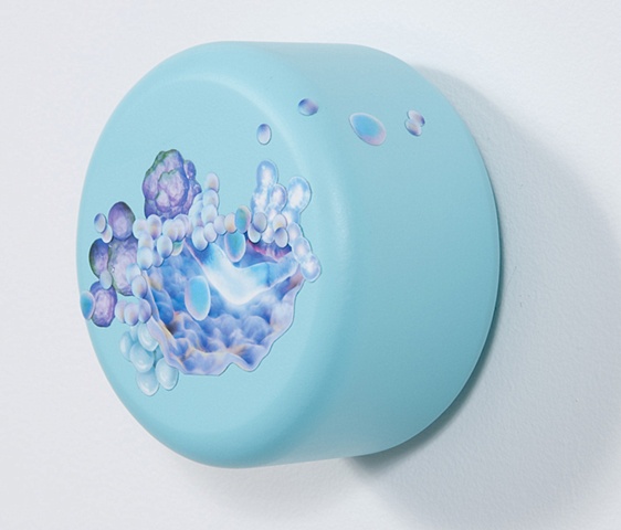 untitled lure (blue & purple)