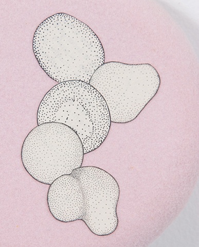 untitled lure (pink flocking), detail