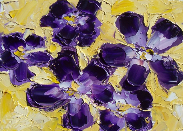 Floral III - Violet
