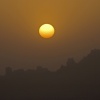 Dust Storm Sunset
