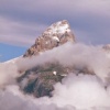 Grand Teton in Clouds