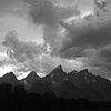 B&W Tetons