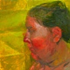 Self Portrait With Yellow Paper 1