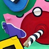 andallthatjazz  (detail)                    1990 / 2010

60" x 42" x 18"

acrylic paint on foam core, styrofoam, plastic object and plant stalk