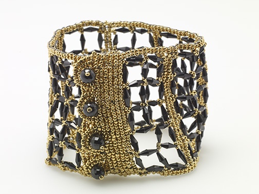 Black Mesh Cuff
