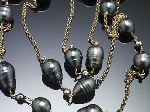 Tahitian Pearl Long Chain