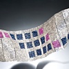 Silver Sapphire Cuff