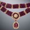 garnet choker