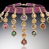 Tourmaline and Garnet Choker