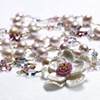 Pearl Flower Long Necklace