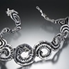 Black Swirl Collar