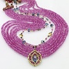 Pink Sapphire Necklace