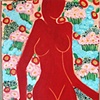 Red Pin-up 