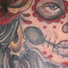 Day of Dead girl praying