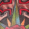Ukrainian cross with compass rose