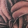 white lily with butterfly tattoo