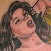 Army pin-up girl