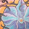 orchid with celtic knot-work vine tattoo
