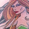 Irish pin-up girl tattoo