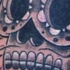sugar skull tattoo