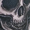 Masonic skull and symbols tattoo