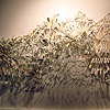 tangible, paint and pencil, variable dimensions, 2010