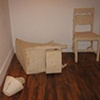 Table, Lamp, Chair
