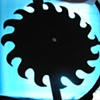 Saw Blade Shadow Puppet
