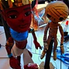 ''King Tut the marionette and the Mummy, a rod puppet.
