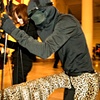 Puppeteer in Cheetah Puppet