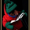 Hand Puppet Reads a Book