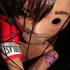 Boxer Marionette with tattoo