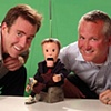 Bill O'Neil and Tim Smithe with Mark Smithe marionette