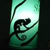 Lizard Shadow Puppet Lantern