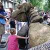 Komodo Dragon Parade Puppet