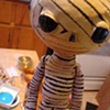 Mummy - rod puppet
