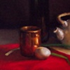 Still Life with Green Onions
