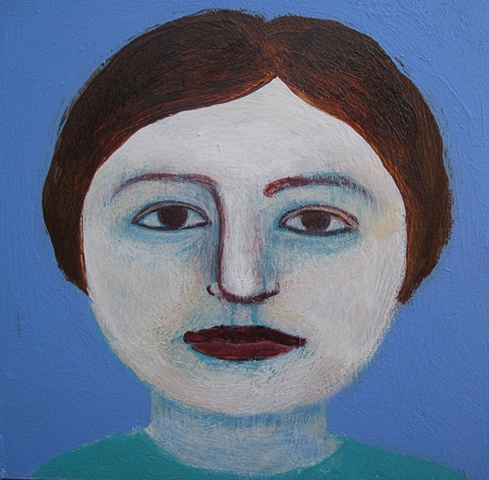 painting, portraits, "tiny art", PDX. faces, heads