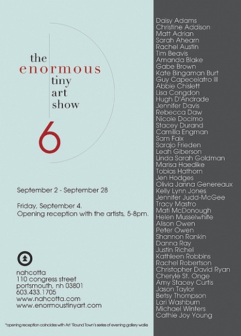 Enormous Tiny Art Show 6