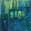 Geste in Green and Blue