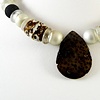 Pearly White and Petrified Palmwood