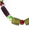 Aubergine and Chartreuse