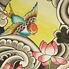 Water, Wind, Bird, Lotus and Moon