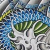 Bather and Dragon