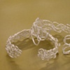 Heavy Wire Cuffs. SS wire.