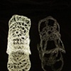 Doily. SS and oxidized SS