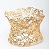Looped vermeil bangle