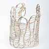 Silver tall cuff