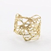 Wire Lace Ring. 18kt.